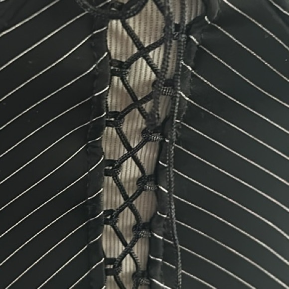 Deadstock Gothic Morbid Threads Corset - Picture 3 of 16